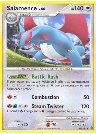 Salamence #24/100 — Fronte di Tempesta