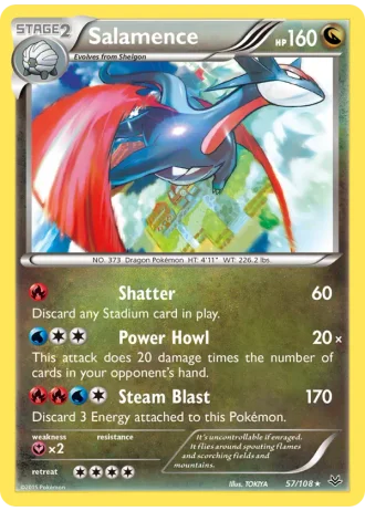 Salamence #57 — Roaring Skies