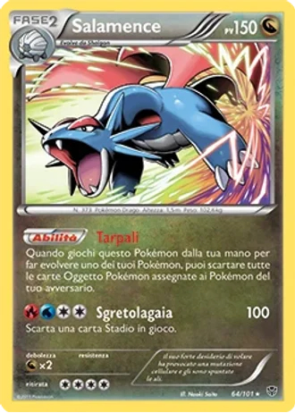 Salamence #64/101 — Esplosione Plasma