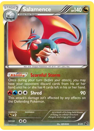 Salamence #8/20 — Tesoro dei Draghi