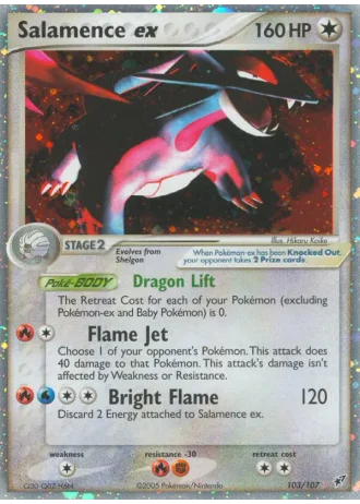 Salamence ex #103 — EX Deoxys