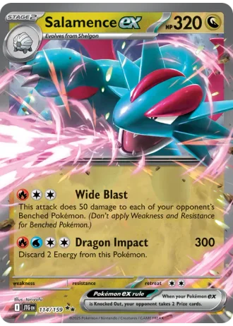 Salamence ex #114 — Journey Together