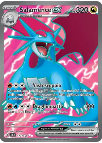 Salamence ex #177 — Avventure Insieme