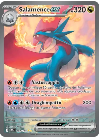 Salamence ex #187 — Avventure Insieme