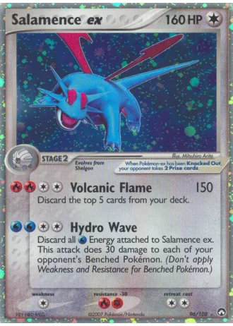 Salamence ex #96 — Power Keepers