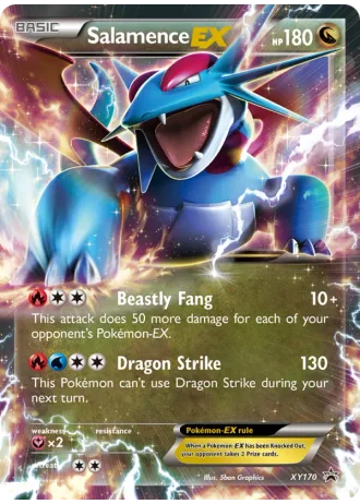 Salamence EX XY170 — XY Promos