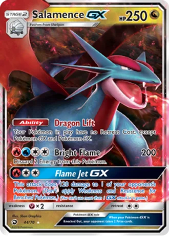 Salamence GX #44 — Dragon Majesty