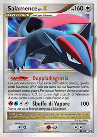 Salamence LIV.X #98 — Arceus