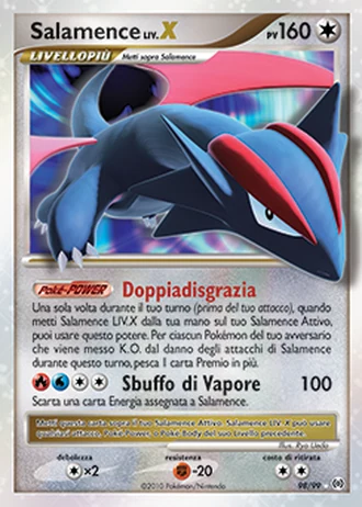 Salamence LIV.X #98/99 — Arceus