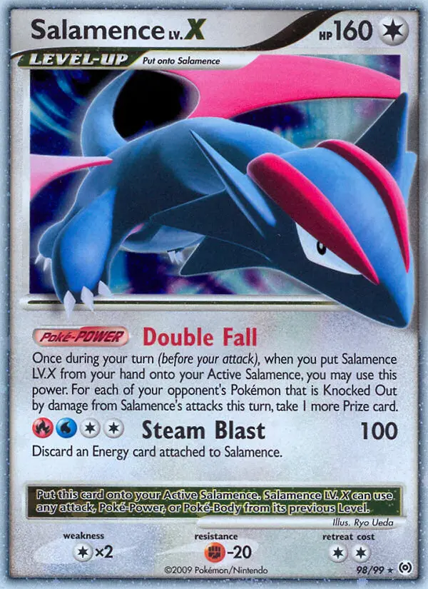 Salamence LV.X #98 — Arceus