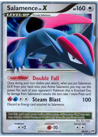 Salamence LV.X #98 — Arceus