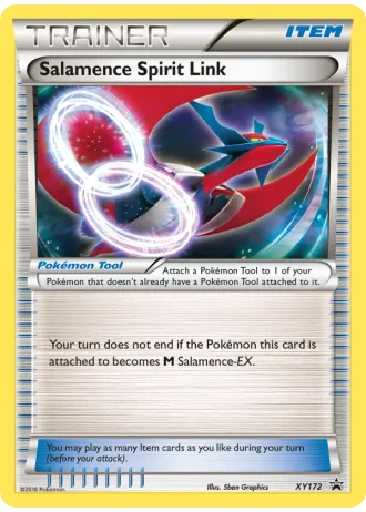 Salamence Spirit Link XY172 — XY Promos