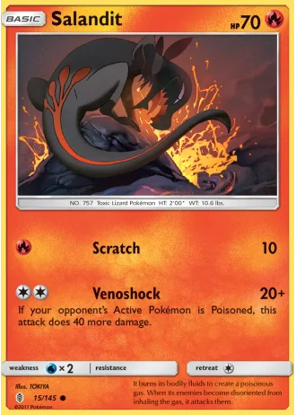 Salandit #15/145 — Guardians Rising