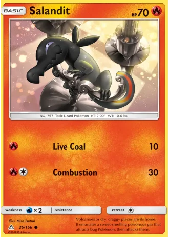Salandit #25/156 — Ultra Prism