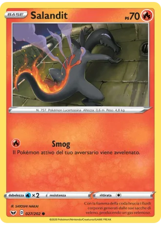 Salandit #27/202 — Spada e Scudo