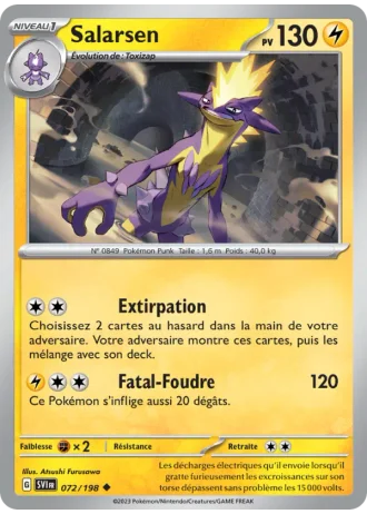 Salarsen #072/198 — Écarlate et Violet