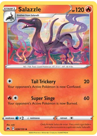 Salazzle #028 — Crown Zenith