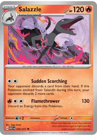 Salazzle #035 — Ascended Heroes