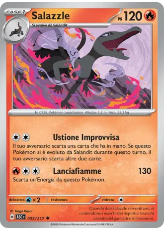 Salazzle #035/217 — Ascesa Eroica