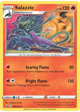 Salazzle #28 — Sword & Shield