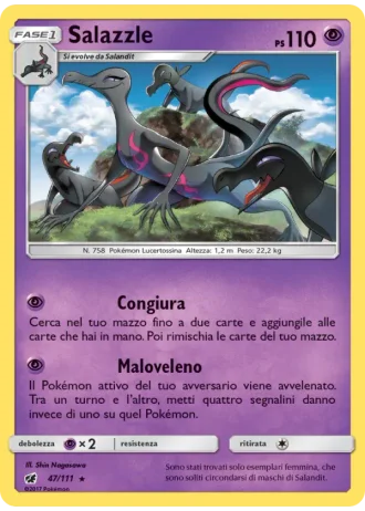 Salazzle #47/111 — Invasione Scarlatta