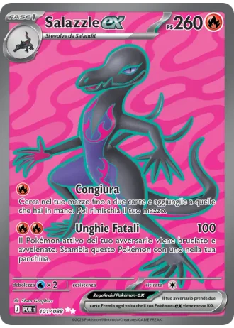 Salazzle ex #101/88 — Equilibrio Perfetto