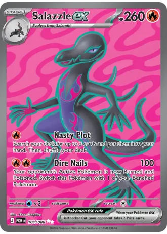 Salazzle ex #101/88 — Perfect Order
