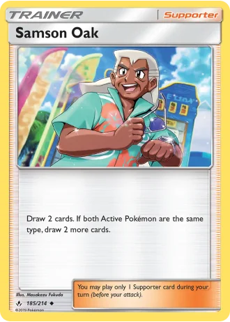 Samson Oak #185/214 — Unbroken Bonds