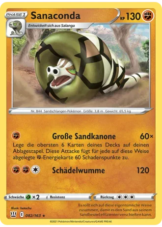 Sanaconda #82/163 — Kampfstile