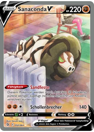 Sanaconda V #252/264 — Fusionsangriff