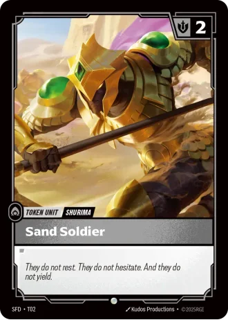 Sand Soldier // Buff T02 — Spiritforged