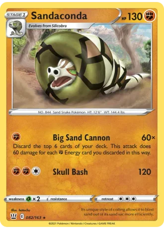 Sandaconda #82/163 — Battle Styles