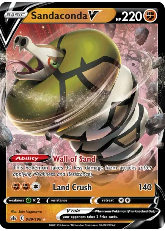 Sandaconda V #89/198 — Chilling Reign