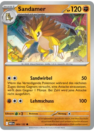 Sandamer #069/132 — Mega-Entwicklung