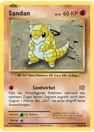 Sandan #54/108 — Evolution