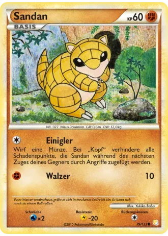 Sandan #79/123 — HeartGold SoulSilver
