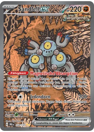 Sandfell ex #159/131 — Prismatische Entwicklungen