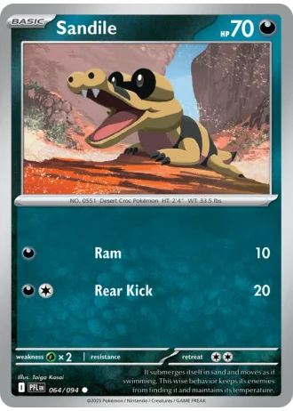 Sandile #064 — Phantasmal Flames