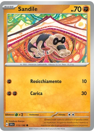 Sandile #115 — Scarlatto e Violetto