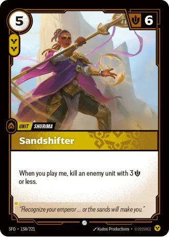 Sandshifter #158/221 — Spiritforged
