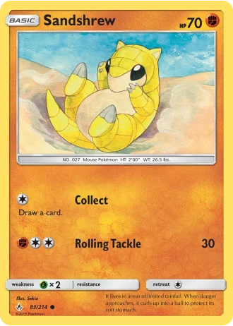 Sandshrew #83/214 — Unbroken Bonds