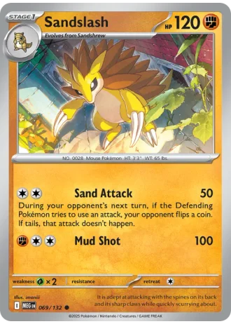 Sandslash #069/132 — Mega Evolution