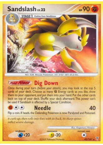 Sandslash #42/147 — Supreme Victors