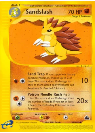 Sandslash #93/144 — Skyridge