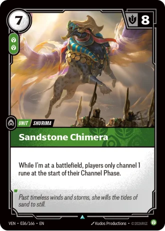 Sandstone Chimera #036/166 — Vendetta