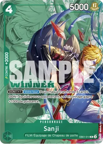 Sanji (EB01-014) (Alternative Art) — PROMO
