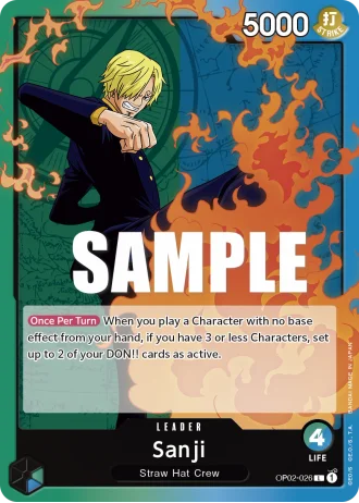 Sanji (OP02-026) — Paramount War (OP02)