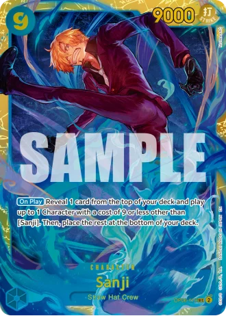 Sanji (OP06-119) (Reprint) — One Piece Card The Best Vol.2(PRB02)