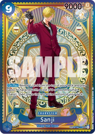 Sanji (OP06-119) (Special Rare) — A Fist of Divine Speed (OP11)