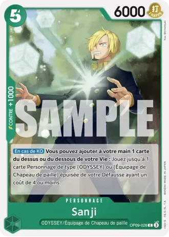 Sanji (OP09-028) — Les Nouveaux Empereurs (OP09)